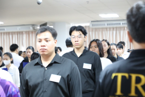 ร่วมพิธีปฐมนิเทศการฝึกซ้อมการเข้ารับพระราชทานปริญญาบัตร ประจำปี พ.ศ. 2569