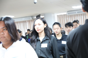 ร่วมพิธีปฐมนิเทศการฝึกซ้อมการเข้ารับพระราชทานปริญญาบัตร ประจำปี พ.ศ. 2569
