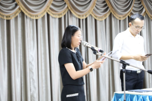 ร่วมพิธีปฐมนิเทศการฝึกซ้อมการเข้ารับพระราชทานปริญญาบัตร ประจำปี พ.ศ. 2569