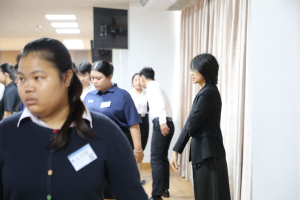 ร่วมพิธีปฐมนิเทศการฝึกซ้อมการเข้ารับพระราชทานปริญญาบัตร ประจำปี พ.ศ. 2569