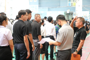 ร่วมพิธีปฐมนิเทศการฝึกซ้อมการเข้ารับพระราชทานปริญญาบัตร ประจำปี พ.ศ. 2569