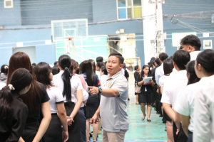ร่วมพิธีปฐมนิเทศการฝึกซ้อมการเข้ารับพระราชทานปริญญาบัตร ประจำปี พ.ศ. 2569