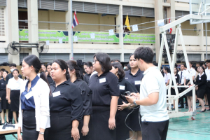 ร่วมพิธีปฐมนิเทศการฝึกซ้อมการเข้ารับพระราชทานปริญญาบัตร ประจำปี พ.ศ. 2569