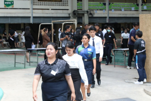 ร่วมพิธีปฐมนิเทศการฝึกซ้อมการเข้ารับพระราชทานปริญญาบัตร ประจำปี พ.ศ. 2569