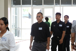 ร่วมพิธีปฐมนิเทศการฝึกซ้อมการเข้ารับพระราชทานปริญญาบัตร ประจำปี พ.ศ. 2569