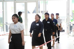 ร่วมพิธีปฐมนิเทศการฝึกซ้อมการเข้ารับพระราชทานปริญญาบัตร ประจำปี พ.ศ. 2569