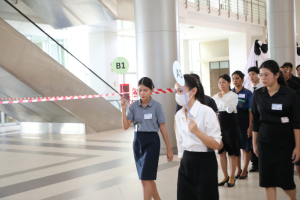 ร่วมพิธีปฐมนิเทศการฝึกซ้อมการเข้ารับพระราชทานปริญญาบัตร ประจำปี พ.ศ. 2569