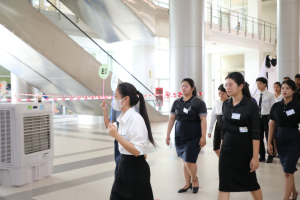ร่วมพิธีปฐมนิเทศการฝึกซ้อมการเข้ารับพระราชทานปริญญาบัตร ประจำปี พ.ศ. 2569
