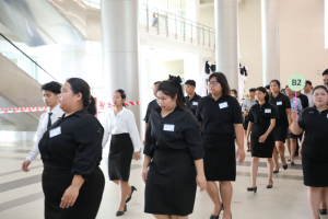 ร่วมพิธีปฐมนิเทศการฝึกซ้อมการเข้ารับพระราชทานปริญญาบัตร ประจำปี พ.ศ. 2569