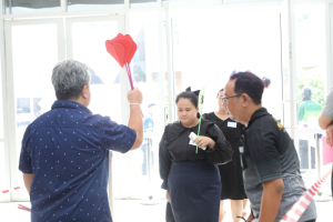 ร่วมพิธีปฐมนิเทศการฝึกซ้อมการเข้ารับพระราชทานปริญญาบัตร ประจำปี พ.ศ. 2569