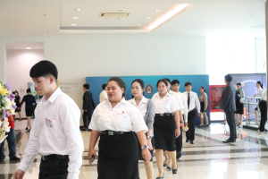 ร่วมพิธีปฐมนิเทศการฝึกซ้อมการเข้ารับพระราชทานปริญญาบัตร ประจำปี พ.ศ. 2569