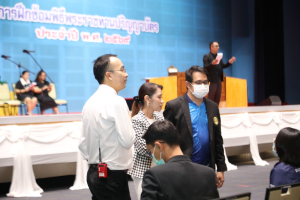 ร่วมพิธีปฐมนิเทศการฝึกซ้อมการเข้ารับพระราชทานปริญญาบัตร ประจำปี พ.ศ. 2569
