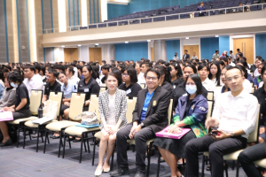 ร่วมพิธีปฐมนิเทศการฝึกซ้อมการเข้ารับพระราชทานปริญญาบัตร ประจำปี พ.ศ. 2569