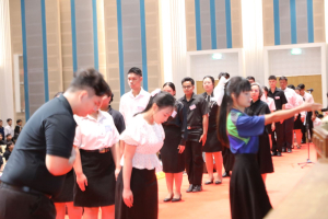 ร่วมพิธีปฐมนิเทศการฝึกซ้อมการเข้ารับพระราชทานปริญญาบัตร ประจำปี พ.ศ. 2569