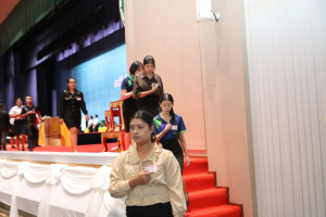 ร่วมพิธีปฐมนิเทศการฝึกซ้อมการเข้ารับพระราชทานปริญญาบัตร ประจำปี พ.ศ. 2569