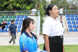 ร่วมพิธีการฝึกซ้อมใหญ่พิธีพระราชทานปริญญาบัตร ประจำปี พ.ศ. 2569