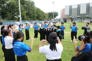 ร่วมพิธีการฝึกซ้อมใหญ่พิธีพระราชทานปริญญาบัตร ประจำปี พ.ศ. 2569