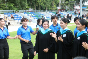 ร่วมพิธีการฝึกซ้อมใหญ่พิธีพระราชทานปริญญาบัตร ประจำปี พ.ศ. 2569