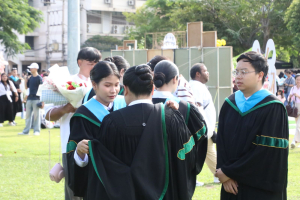 ร่วมพิธีการฝึกซ้อมใหญ่พิธีพระราชทานปริญญาบัตร ประจำปี พ.ศ. 2569