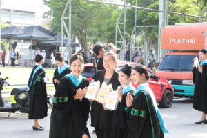 ร่วมพิธีการฝึกซ้อมใหญ่พิธีพระราชทานปริญญาบัตร ประจำปี พ.ศ. 2569