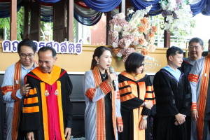 ร่วมพิธีการฝึกซ้อมใหญ่พิธีพระราชทานปริญญาบัตร ประจำปี พ.ศ. 2569