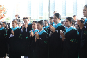 ร่วมพิธีการฝึกซ้อมใหญ่พิธีพระราชทานปริญญาบัตร ประจำปี พ.ศ. 2569