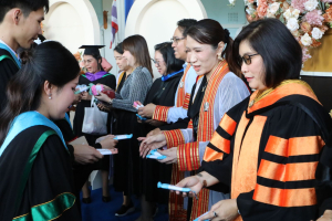 ร่วมพิธีการฝึกซ้อมใหญ่พิธีพระราชทานปริญญาบัตร ประจำปี พ.ศ. 2569