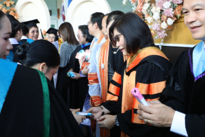 ร่วมพิธีการฝึกซ้อมใหญ่พิธีพระราชทานปริญญาบัตร ประจำปี พ.ศ. 2569