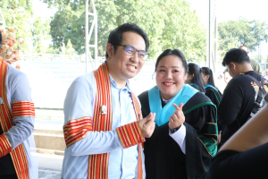ร่วมพิธีการฝึกซ้อมใหญ่พิธีพระราชทานปริญญาบัตร ประจำปี พ.ศ. 2569