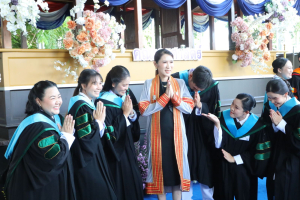 ร่วมพิธีการฝึกซ้อมใหญ่พิธีพระราชทานปริญญาบัตร ประจำปี พ.ศ. 2569