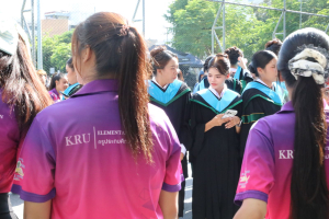 ร่วมพิธีการฝึกซ้อมใหญ่พิธีพระราชทานปริญญาบัตร ประจำปี พ.ศ. 2569