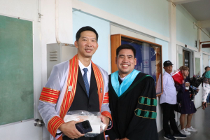 ร่วมพิธีการฝึกซ้อมใหญ่พิธีพระราชทานปริญญาบัตร ประจำปี พ.ศ. 2569