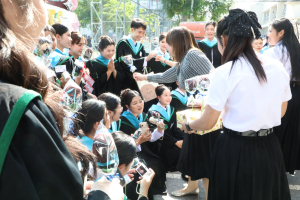 ร่วมพิธีการฝึกซ้อมใหญ่พิธีพระราชทานปริญญาบัตร ประจำปี พ.ศ. 2569