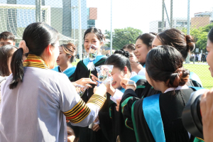 ร่วมพิธีการฝึกซ้อมใหญ่พิธีพระราชทานปริญญาบัตร ประจำปี พ.ศ. 2569