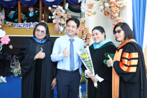 ร่วมพิธีการฝึกซ้อมใหญ่พิธีพระราชทานปริญญาบัตร ประจำปี พ.ศ. 2569