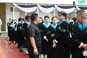 ร่วมพิธีการฝึกซ้อมใหญ่พิธีพระราชทานปริญญาบัตร ประจำปี พ.ศ. 2569