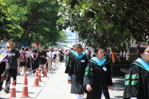 ร่วมพิธีการฝึกซ้อมใหญ่พิธีพระราชทานปริญญาบัตร ประจำปี พ.ศ. 2569