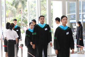 ร่วมพิธีการฝึกซ้อมใหญ่พิธีพระราชทานปริญญาบัตร ประจำปี พ.ศ. 2569