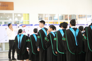 ร่วมพิธีการฝึกซ้อมใหญ่พิธีพระราชทานปริญญาบัตร ประจำปี พ.ศ. 2569