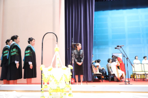 ร่วมพิธีการฝึกซ้อมใหญ่พิธีพระราชทานปริญญาบัตร ประจำปี พ.ศ. 2569