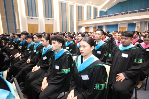 ร่วมพิธีการฝึกซ้อมใหญ่พิธีพระราชทานปริญญาบัตร ประจำปี พ.ศ. 2569