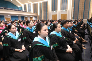 ร่วมพิธีการฝึกซ้อมใหญ่พิธีพระราชทานปริญญาบัตร ประจำปี พ.ศ. 2569