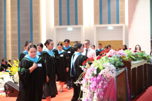 ร่วมพิธีการฝึกซ้อมใหญ่พิธีพระราชทานปริญญาบัตร ประจำปี พ.ศ. 2569