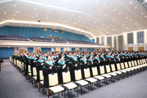 ร่วมพิธีการฝึกซ้อมใหญ่พิธีพระราชทานปริญญาบัตร ประจำปี พ.ศ. 2569
