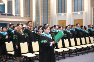 ร่วมพิธีการฝึกซ้อมใหญ่พิธีพระราชทานปริญญาบัตร ประจำปี พ.ศ. 2569