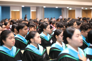 ร่วมพิธีการฝึกซ้อมใหญ่พิธีพระราชทานปริญญาบัตร ประจำปี พ.ศ. 2569