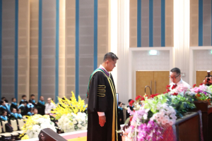ร่วมพิธีการฝึกซ้อมใหญ่พิธีพระราชทานปริญญาบัตร ประจำปี พ.ศ. 2569