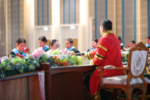 ร่วมพิธีการฝึกซ้อมใหญ่พิธีพระราชทานปริญญาบัตร ประจำปี พ.ศ. 2569