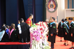 ร่วมพิธีการฝึกซ้อมใหญ่พิธีพระราชทานปริญญาบัตร ประจำปี พ.ศ. 2569