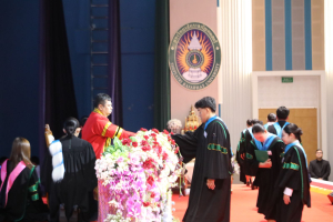 ร่วมพิธีการฝึกซ้อมใหญ่พิธีพระราชทานปริญญาบัตร ประจำปี พ.ศ. 2569
